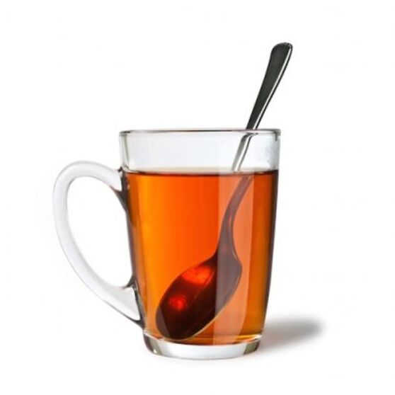 Een glas thee